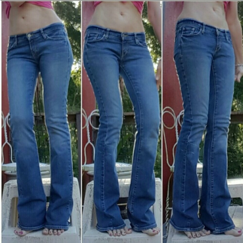 Abercrombie & Fitch Madison Stretch Jeans – Medium Wash Y2K‎ Style Size 2S
